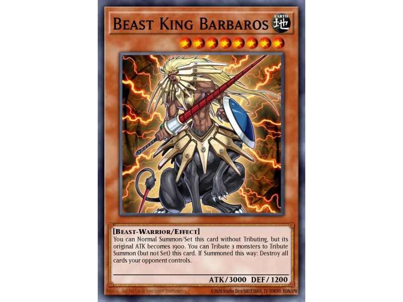 Beast King Barbaros (Mosaic Rare)