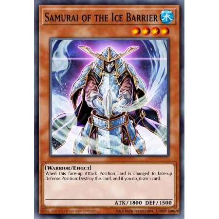 Samurai of the Ice Barrier (Common)