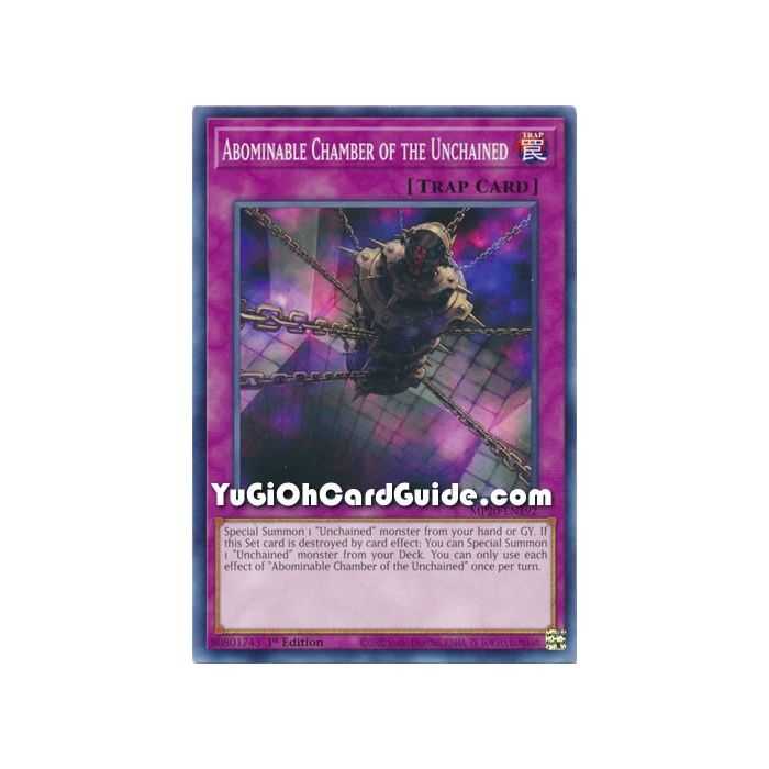 Abominable Chamber of the Unchained (Common) – 2020 Tin of Lost Memories | Carta YUGIOH en México
