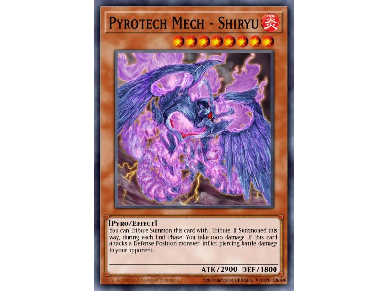 Pyrotech Mech - Shiryu (Mosaic Rare)