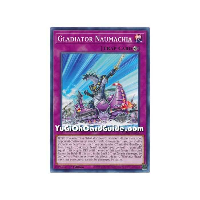 Gladiator Naumachia (Common) – 2020 Tin of Lost Memories | Carta YUGIOH en México