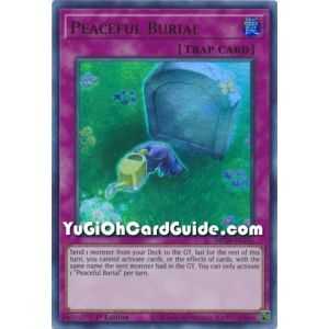 Peaceful Burial – 2020 Tin of Lost Memories | Carta YUGIOH en México