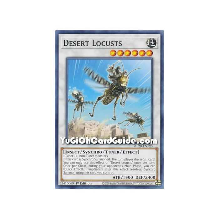 Desert Locusts (Common) – 2020 Tin of Lost Memories | Carta YUGIOH en México