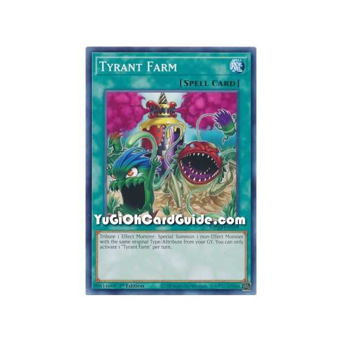 Tyrant Farm (Common) – 2020 Tin of Lost Memories | Carta YUGIOH en México