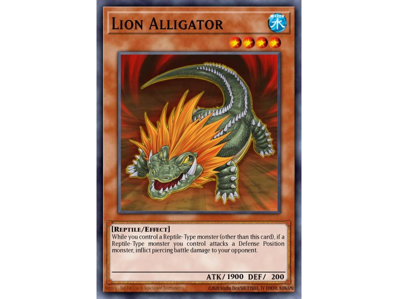 Lion Alligator (Rare)