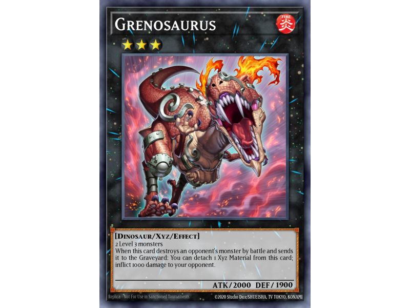 Grenosaurus (Shatterfoil Rare)