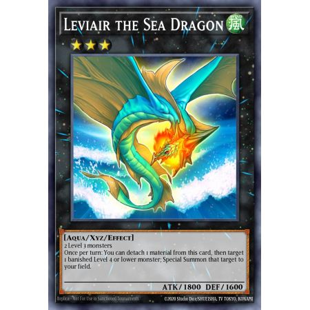 Leviair the Sea Dragon (Shatterfoil Rare)