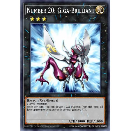 Number 20: Giga-Brilliant (Shatterfoil Rare)