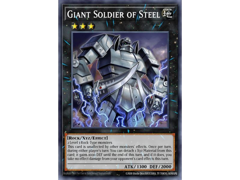 Giant Soldier of Steel (Shatterfoil Rare)