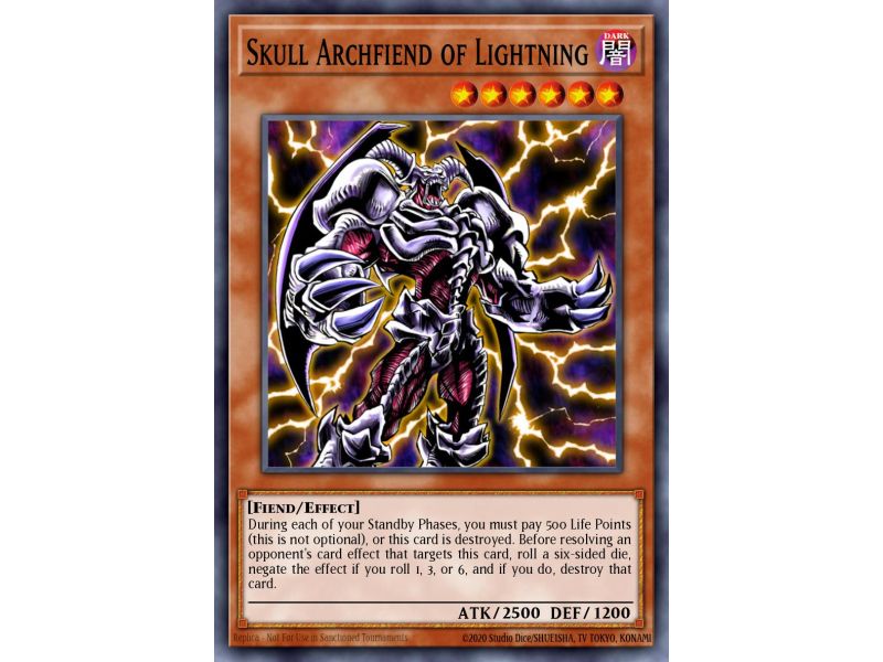 Skull Archfiend of Lightning (Rare)