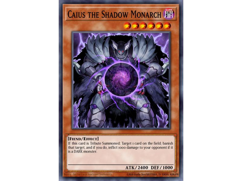 Caius the Shadow Monarch (Rare)