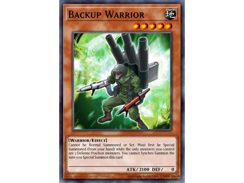 Backup Warrior (Common)