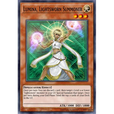 Lumina, Lightsworn Summoner (Super Rare)