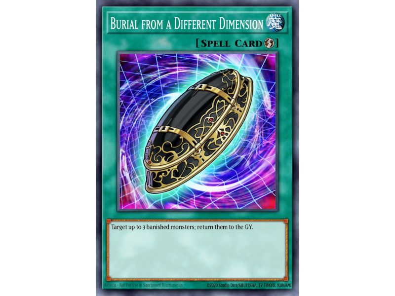 Burial from a Different Dimension (Rare)