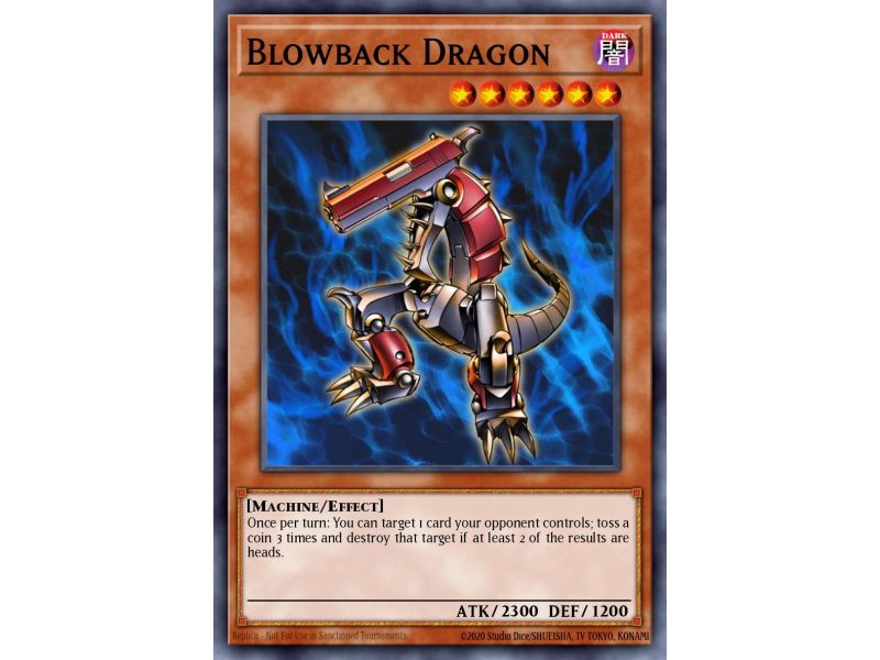 Blowback Dragon (Rare)