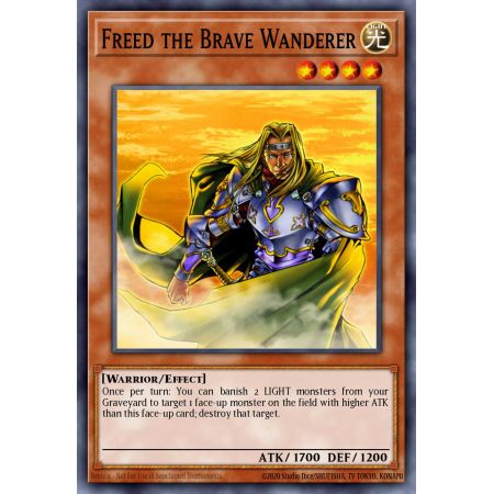 Freed the Brave Wanderer (Rare)