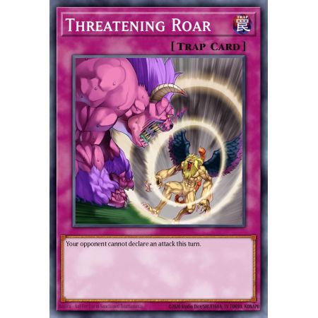 Threatening Roar (Super Rare)