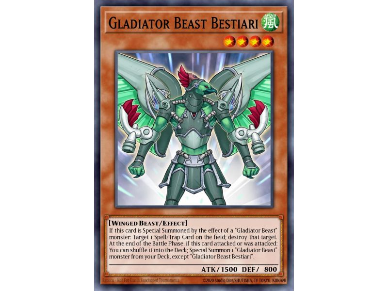 Gladiator Beast Bestiari (Super Rare)