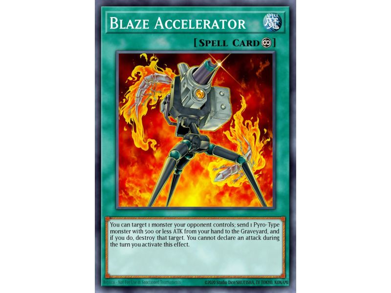 Blaze Accelerator (Super Rare)