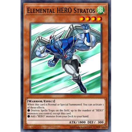 Elemental HERO Stratos (Rare)