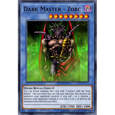 Dark Master - Zorc (Rare)
