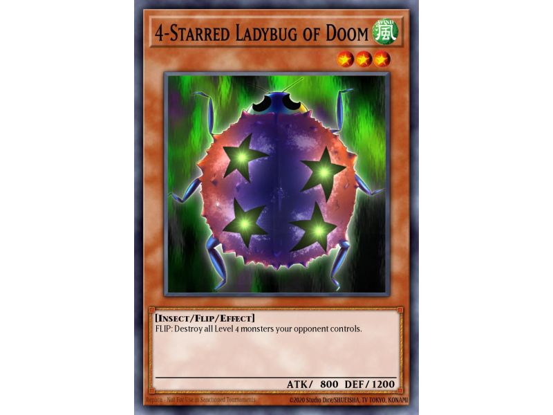 4-Starred Ladybug of Doom (Common)