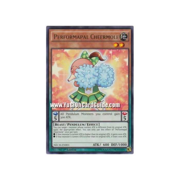 Perfomapal Cheermole (Rare) – The New Challengers | Carta YUGIOH en México