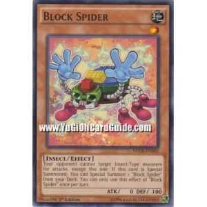 Block Spider (Common) – The New Challengers | Carta YUGIOH en México