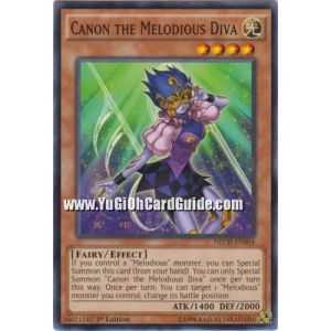 Canon the Melodious Diva (Common) – The New Challengers | Carta YUGIOH en México