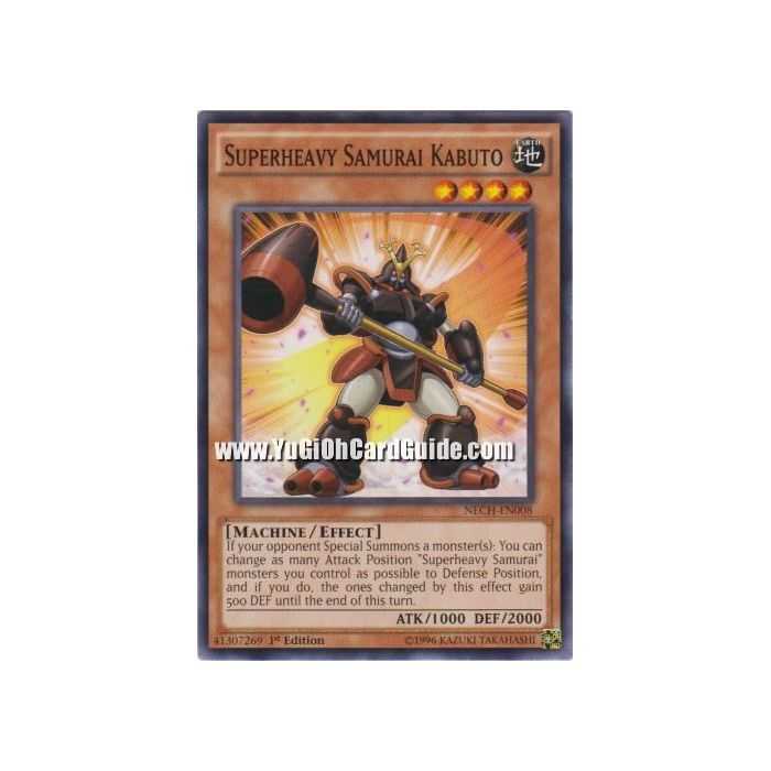 Superheavy Samurai Kabuto (Common) – The New Challengers | Carta YUGIOH en México