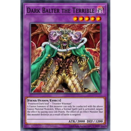 Dark Balter the Terrible (Rare)