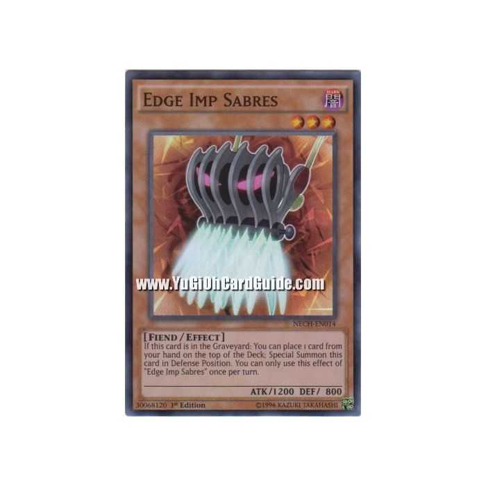 Edge Imp Sabres (Super Rare) – The New Challengers | Carta YUGIOH en México
