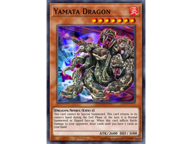 Yamata Dragon (Super Rare)