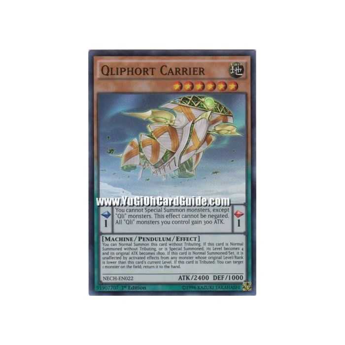 Qliphort Carrier (Super Rare) – The New Challengers | Carta YUGIOH en México