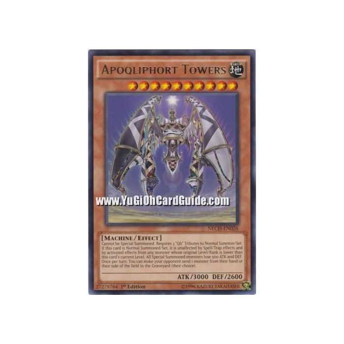 Apoqliphort Towers (Rare) – The New Challengers | Carta YUGIOH en México