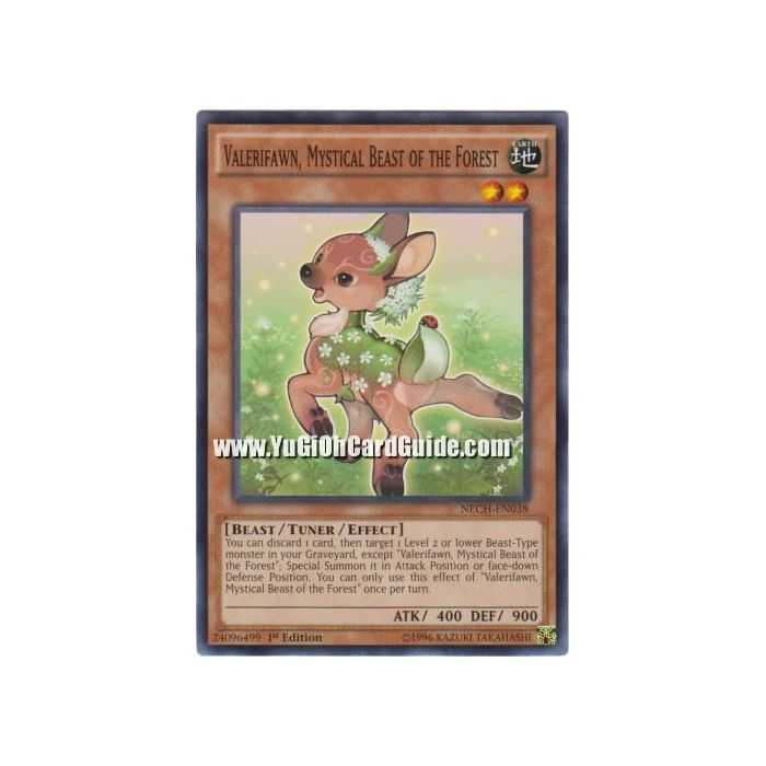 Valerifawn, Mystical Beast of the Forest (Common) – The New Challengers | Carta YUGIOH en México