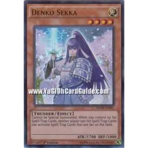 Denko Sekka (Ultra Rare) – The New Challengers | Carta YUGIOH en México