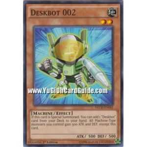 Deskbot 002 (Common) – The New Challengers | Carta YUGIOH en México