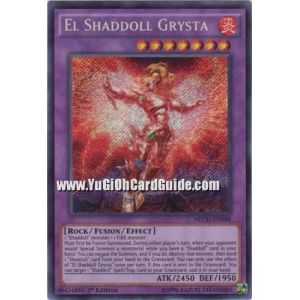 El Shaddoll Grysta (Secret Rare) – The New Challengers | Carta YUGIOH en México