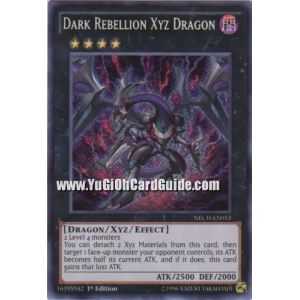Dark Rebellion Xyz Dragon (Secret Rare) – The New Challengers | Carta YUGIOH en México