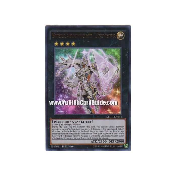 Stellarknight Triverr (Ultra Rare) – The New Challengers | Carta YUGIOH en México