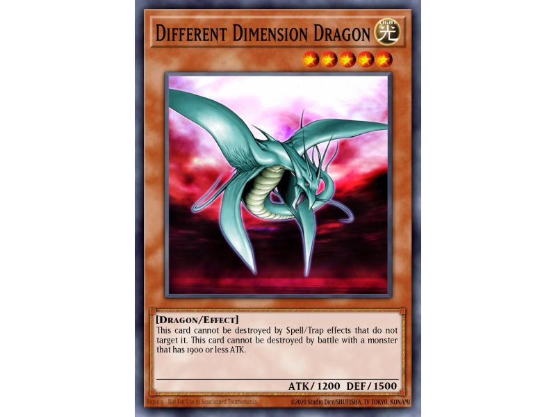 Different Dimension Dragon (Super Rare)