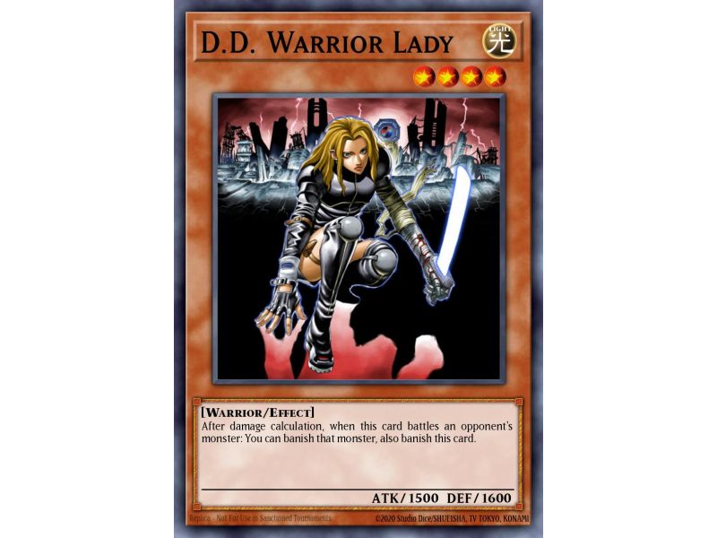 D.D. Warrior Lady (Super Rare)