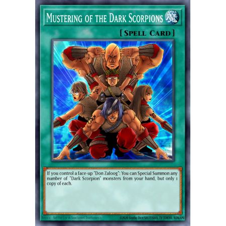 Mustering of the Dark Scorpions (Common)