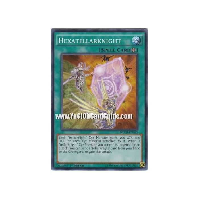 Hexatellarknight (Common) – The New Challengers | Carta YUGIOH en México