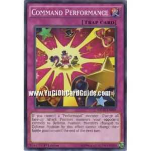 Command Performance (Common) – The New Challengers | Carta YUGIOH en México