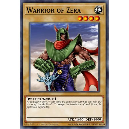 Warrior of Zera (Common)