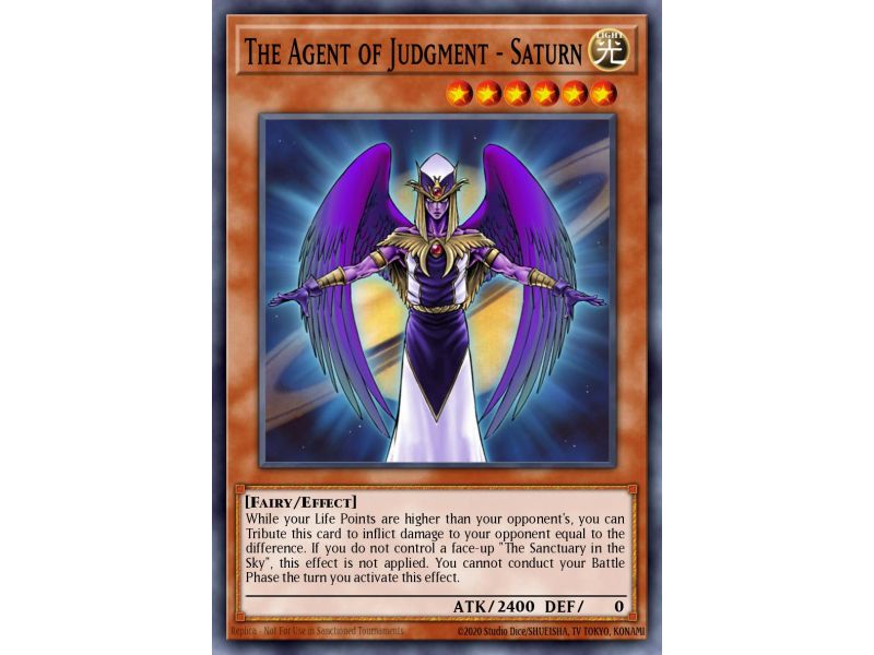 The Agent of Judgment - Saturn (Super Rare)