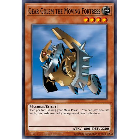Gear Golem the Moving Fortress (Super Rare)