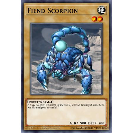 Fiend Scorpion (Common)